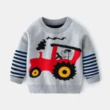 Autumn Boys' Sweater Cartoon #C03