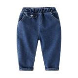 Boys' New Royal Blue Winter Pants #B012