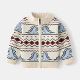 Autumn Boys' Sweater Cardigan Cartoon #C03