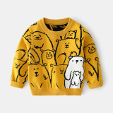 Autumn Boys' Sweater Cartoon #C03