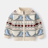 Autumn Boys' Sweater Cardigan Cartoon #C03