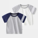 New Summer Boys' Cotton Short Sleeves #T04
