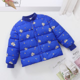 Kids cotton jacket thickening #06