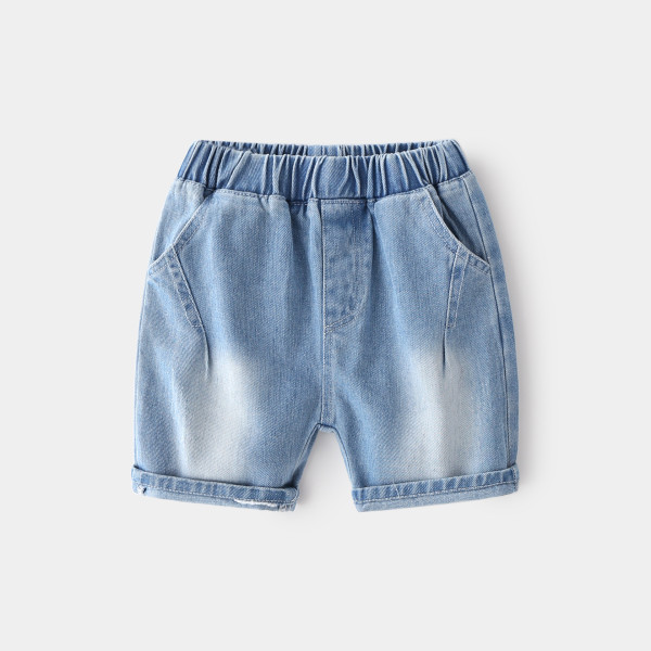 Boys' denim Grey shorts #PT09