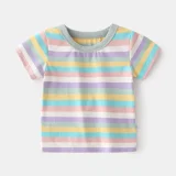New Summer Boys' Cotton Short Sleeves #T04