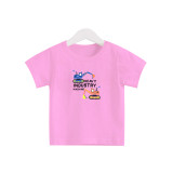 New Summer Cotton Short Sleeves Pink #C04