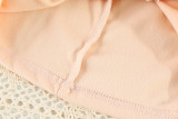 Children's casual long sleeved sweater Pink #AB01