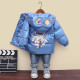 Kids cotton jacket thickening #A003