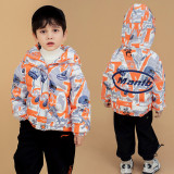 Kids cotton jacket thickening #001