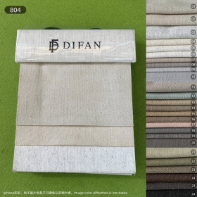 Cotton and linen fabric -804