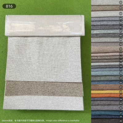 Cotton and linen fabric -816