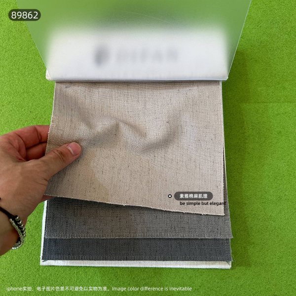 Cotton and linen fabric -89862