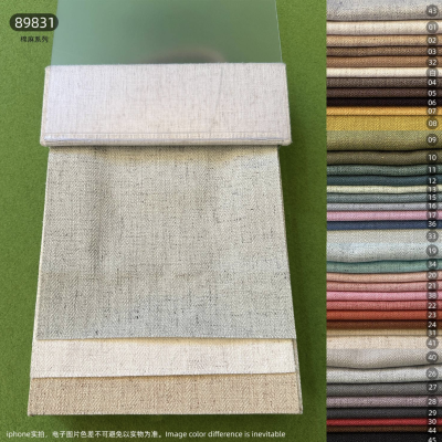 Cotton and linen fabric -89831