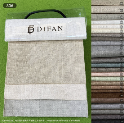 Cotton and linen fabric -806