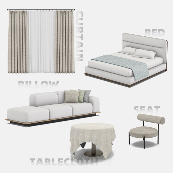 Mottled chenille (2307-42-)