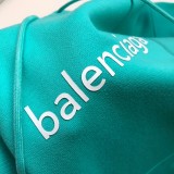 入手困難 バレンシアガ パーカー 偽物 メンズフロントロゴ フーディ bac46970