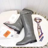 新作 エルメス ロングブーツ コピー ステッチ 馬具 シューズ ケリー erq22170