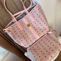 MCM エムシーエム トートバッグ偽物 ヴィセトス Medium リバーシブル LIZショッパー mcp18417