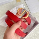 秋冬新作ディオール ベルト コピー 20mm マットレザー サドル deu12432