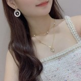 ギフトに最適♪ディオール ピアス 偽物 メタル レジンパール del13478