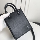 関税負担なしルイヴィトン プティットサックプラ 偽物 エピ★ノワール ショルダーバッグ M69441