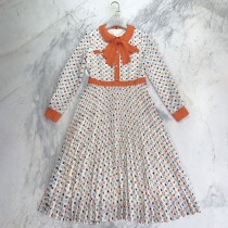 【完売必至】​ルイヴィトン ワンピース 偽物☆ チェーンリンクドローストリングドレス o57344