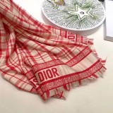 稀少 ディオール マフラー 偽物 ショール カシミア・カシミヤ・コットン det21302