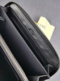 目を惹くカラーフェンディ ラムレザー ピーカブー カスタマイズ ロゴ カード ジッパーウォレット コピー 7M0264A72VF0GXN