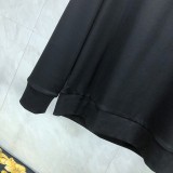最安値挑戦 ルイヴィトン パーカー コピー☆クルーネック スウェットシャツ ブラック vun03140