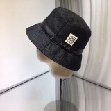 21-22AW 新色☆希少 ロエベ アナグラムロゴ ジャガード織 バケットハット 偽物 los48889