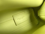 稀少ボッテガヴェネタ 偽物 ポイント トップハンドルスモールバッグ★シャルトルーズイエロー boc24530