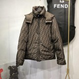 大人気！フェンディモンスター フード付 ダウン偽物 ☆両面着用可能☆ fec77049