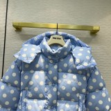 一目惚れ♪【MIU MIU コート 偽物】フード付 カシミアダウンジャケット myl07689