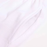 【日本未発売】バレンシアガ Political Campaign Sweat パンツ コピー★カーリーフリース　ホワイト bai35225