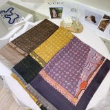 超希少！ギフトに最適♪ルイヴィトン カシミヤ タッセル マフラ vuz65350