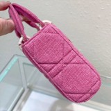世界中で大人気♪ディオール レディ D-Joy バッグ 偽物 カナージュ デニム M0540