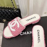 新色☆希少 シャネル ココマーク プラットホーム サンダル ミュール 偽物 sha06915