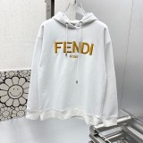 フェンディ 偽物 ROMA ロゴ 刺繍 パーカー feo09760