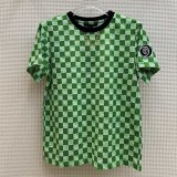 送料込​ルイヴィトン Tシャツ コピー Demier 半袖 ピクセル チェッカーボード vub64069