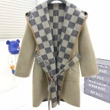 超希少！ルイヴィトン ダミエ コートウール コピー カシミア ホワイト vul16164