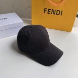 注目★フェンディ偽物 FFモチーフ キャンバス ロゴ ベースボールキャップ fer93871