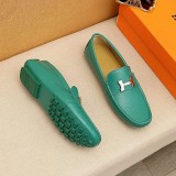 大人気★エルメス モカシン パリ ローファー 偽物 Paris 4色 ern85828