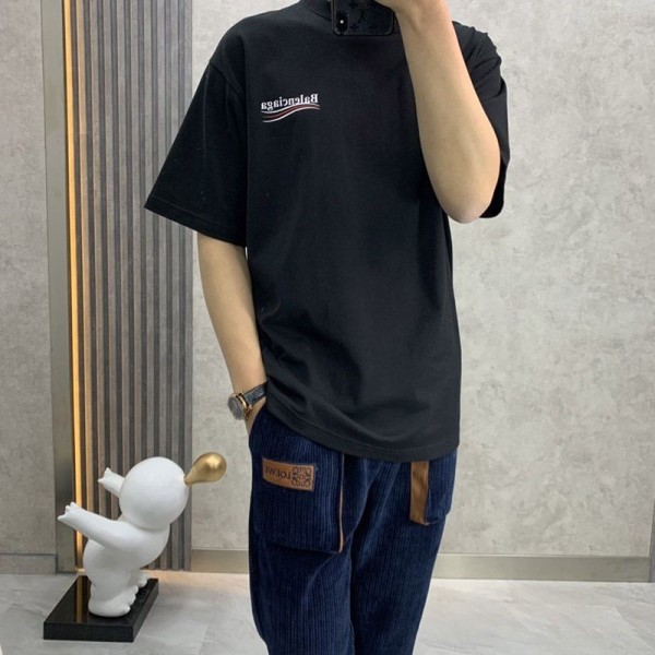 超希少！バレンシアガ コピー POLITICAL CAMPAIGN REGULAR FIT Tシャツ bak71959