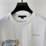 世界中で大人気♪ルイヴィトン☆プリントTシャツ vuk18454