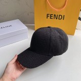 注目★フェンディ偽物 FFモチーフ キャンバス ロゴ ベースボールキャップ fer93871