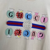 人気No1 グッチ コットン Tシャツ 偽物半袖 ロゴ gud69063