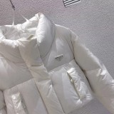21-22AW★プラダ ダウンジャケット 偽物 アウトレット フード付き ショート puk37927