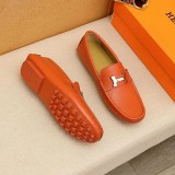 大人気★エルメス モカシン パリ ローファー 偽物 Paris 4色 ern85828