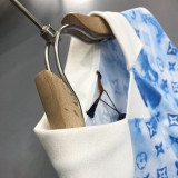 世界中で大人気♪☆​ルイヴィトン Tシャツ パロディ ウォーターカラーモノグラム☆ロゴ vub71022