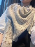 一目惚れ♪新作シャネル ロゴカシミヤマフラーストール ニットにあうコピー shh50950